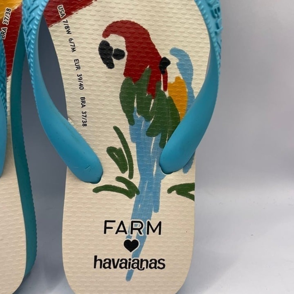 TPPR0011 W's 7/8 | FARM Rio x Havaianas flip flops / sandals
